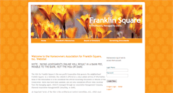 Desktop Screenshot of franklinsquarehoa.com